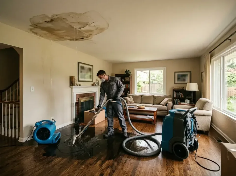 attic-pipe-burst-ceiling-drip-008 — frequently asked questions, Water Damage Restoration & Carpet Care in Marin City, CA
